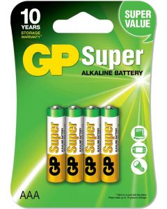 Piles LR03 GP Super Alcaline