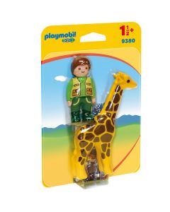 Soigneur avec Girafe Playmobil 123 - 9380