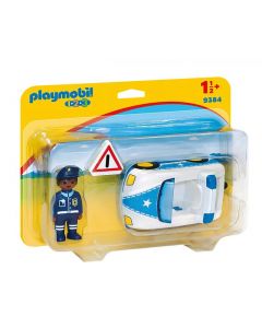 Voiture de Police Playmobil 123 - 9384