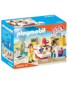 Starterpack Cabinet De Pédiatre Playmobil City Life - 70034