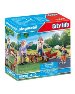 Grands-Parents Avec Petit-Fils Playmobil City Life - 70990