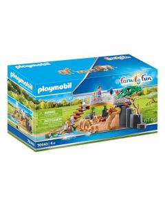 Famille De Lions Avec Végétation - Playmobil Family Fun -  70343