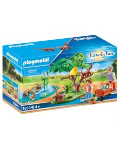 Pandas Roux Avec Enfants - Playmobil Family Fun -  70344