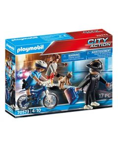 Police Policière et Voleur - Playmobil City Action -  70573