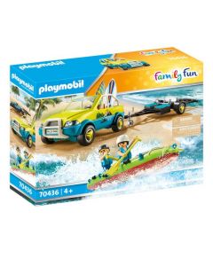 Voiture Avec Canoë - Playmobil Family Fun -  70436