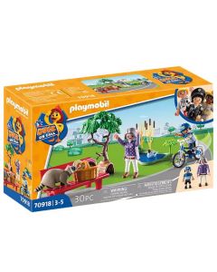 Policière Et Animaux Playmobil Duck On Call - 70918