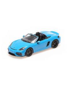 Porsche 718 Boxster Spyder (982) - 2020 - Miami blau - 1/43 - Minichamps - 410067700