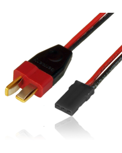 Powerbox Cable adaptateur Dean mâle / JR mâle 10cm Powerbox - 1353/10