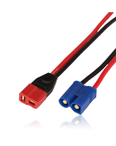 Powerbox Cable adaptateur Dean femele / EC3 mâle 10cm 1.5mm² silicone Powerbox - 1486/10