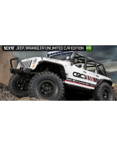 SCX10 AXIAL Jeep Wrangler Unlimited 1/10th Scale Electric 4WD – RTR AX90035