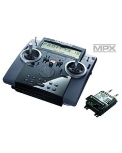 Radio-commande PROFI TX 12 M-LINK Multiplex avec Récepteur RX-12