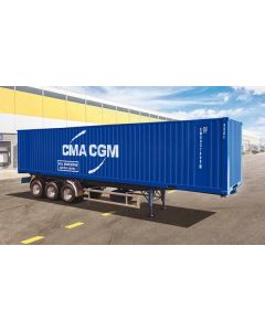 Remorque Container 40 - Camion 1/24 Italeri - 3951