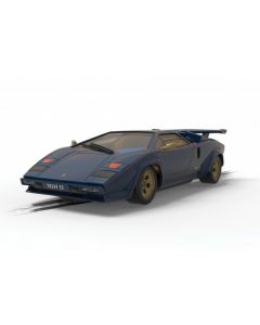 Scalextric Lamborghini Countach Walter Wolf Blue And Gold - C4411