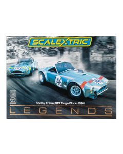 Scalextric Shelby Cobra 289 1964 Targa Florio Twin Pack - C4305A