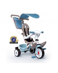Tricycle Baby Balade Plus bleu Smoby - 741400