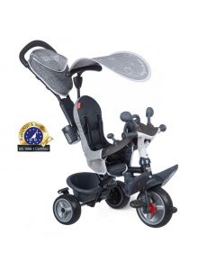 Tricycle Baby Driver Plus gris SMOBY - 741502