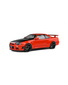 SOLIDO Nissan Skyline R34 GT-R Active Red 1/18 - S1804305