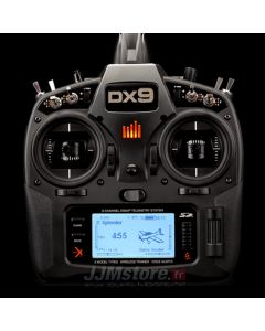 Radiocommande Spektrum DX9 Black Edition avec récepteur AR9020