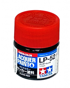 LP52 Rouge Translucide Tamiya - Peinture Laquée 10ml