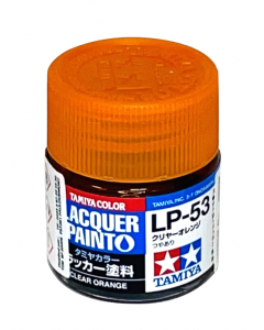 LP53 Orange Translucide Tamiya - Peinture Laquée 10ml