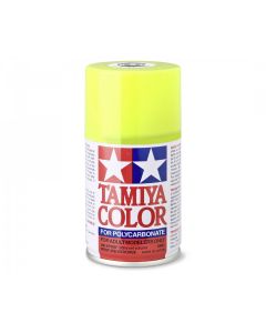 PS27 JAUNE FLUO Tamiya : Bombe peinture spray 100ml