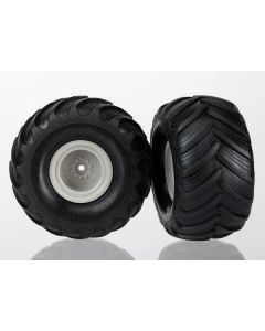 TRAXXAS 7265 Roues Montees Collees Grises - JJMstore