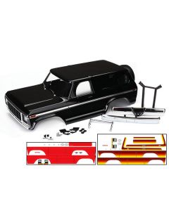TRAXXAS 8010X Carrosserie Ford Bronco Noire + Autocollants Rouge Et Sunset - JJMstore