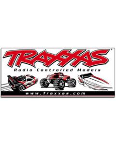 TRAXXAS 9909 Banderole Traxxas Racing Rouge Et Noire 0,91M x 2,10M - JJMstore