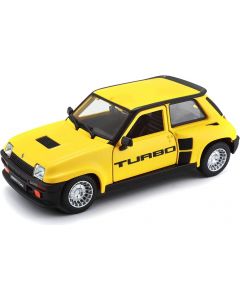 BURAGO Renault R5 Turbo 1 Jaune 1/24 - 21088Y