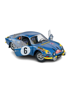 Alpine A110 1600S Bleu #6 Andruet/ Pagani Rallye Montecarlo 1972 1/18 SOLIDO - S1804207