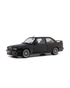 BMW E30 M3 Sport Evo Noir 1990 1/18 SOLIDO - S1801501