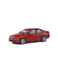 BMW E39 M5 Rouge 2004 1/43 SOLIDO - S4310504
