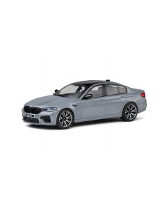BMW M5 F90 Competition Grey 1/43 SOLIDO - S4312704