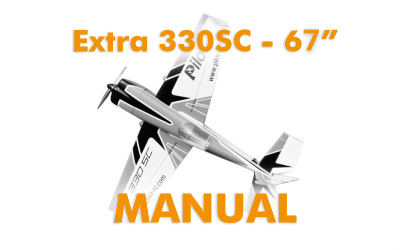 Extra 330SC 60 Pilot RC