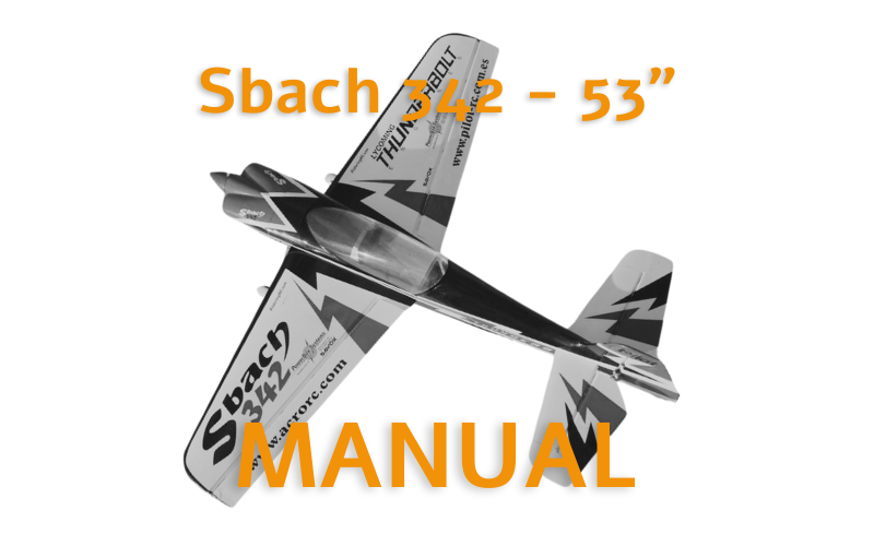 Sbach 342 53 Pilot RC