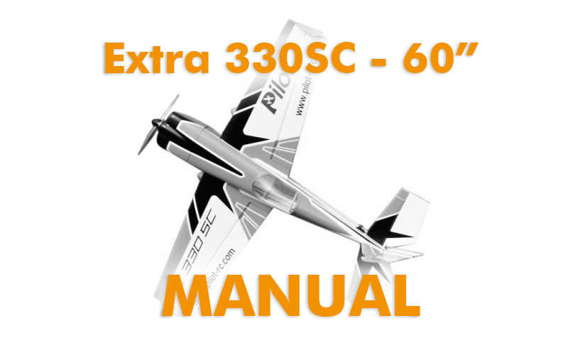 Extra 330SC 60 Pilot RC